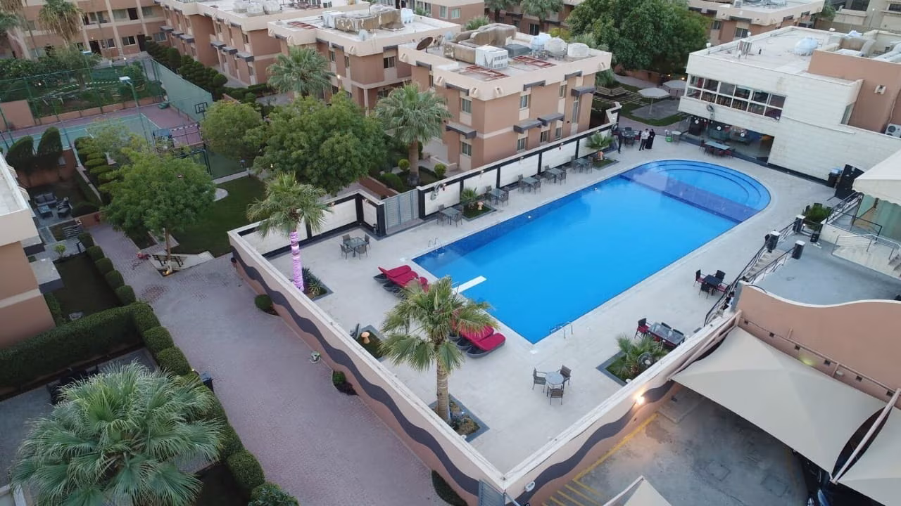 Al Jazeera Compound — Pool