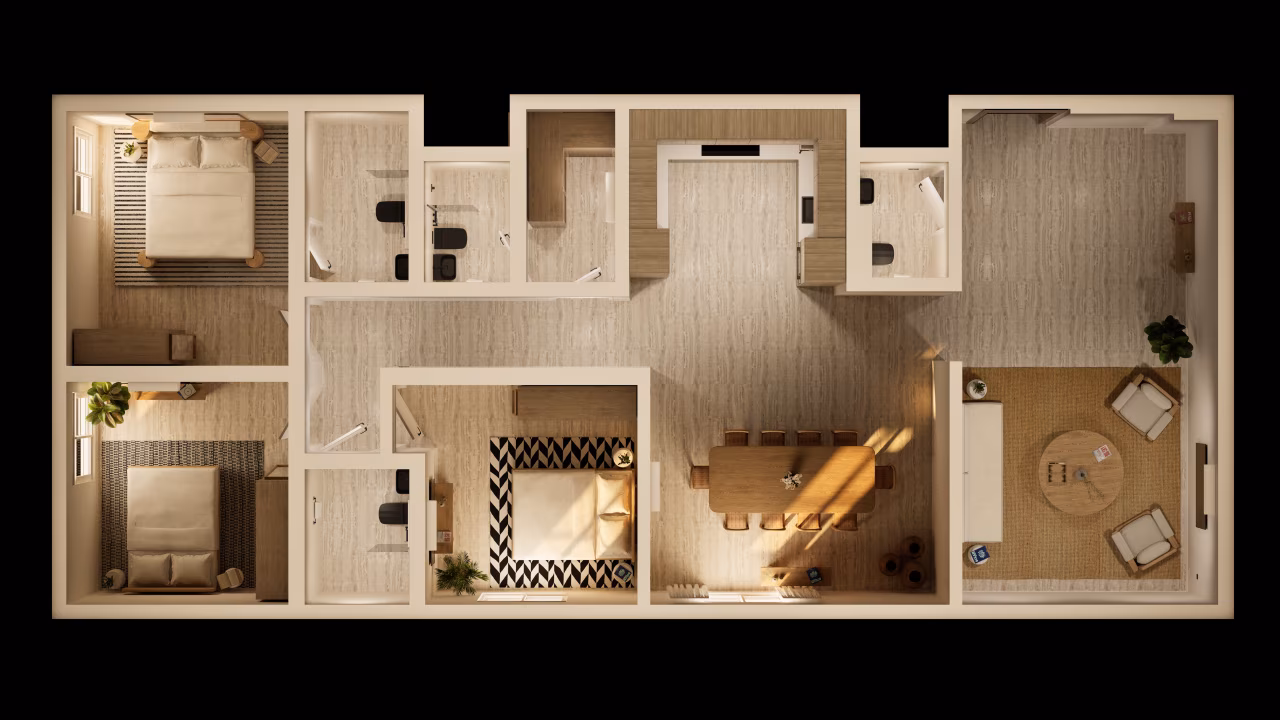 Apartment – 3 Bedrooms